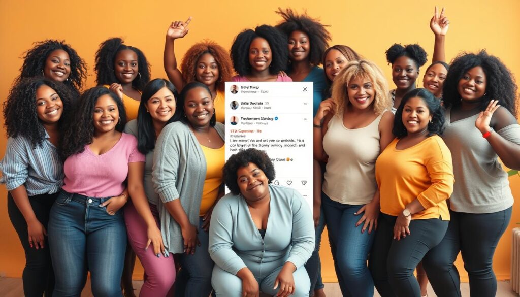body positivity on social media