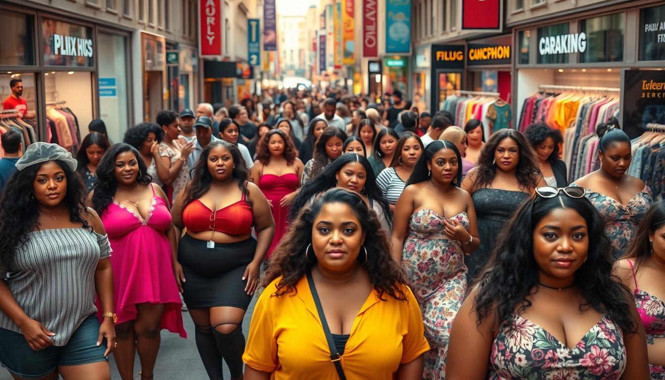 plus-size communities feeling drowned out or overshadowed by thin-body trends.